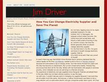 Tablet Screenshot of jimdriver.com